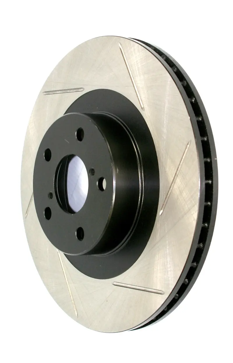 Stoptech 126.33055Sl Stoptech Sport Slotted Brake Rotor; Front Left 1