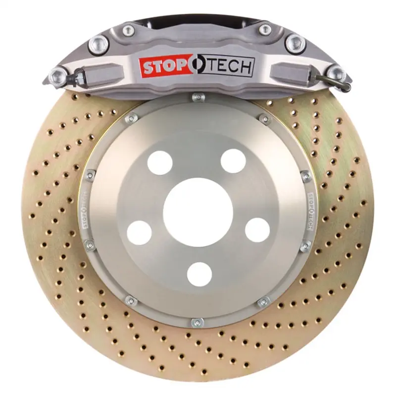 Stoptech 83.647.4700.R4 Trophy Sport Big Brake Kit – Two-Piece Front Rotors 1