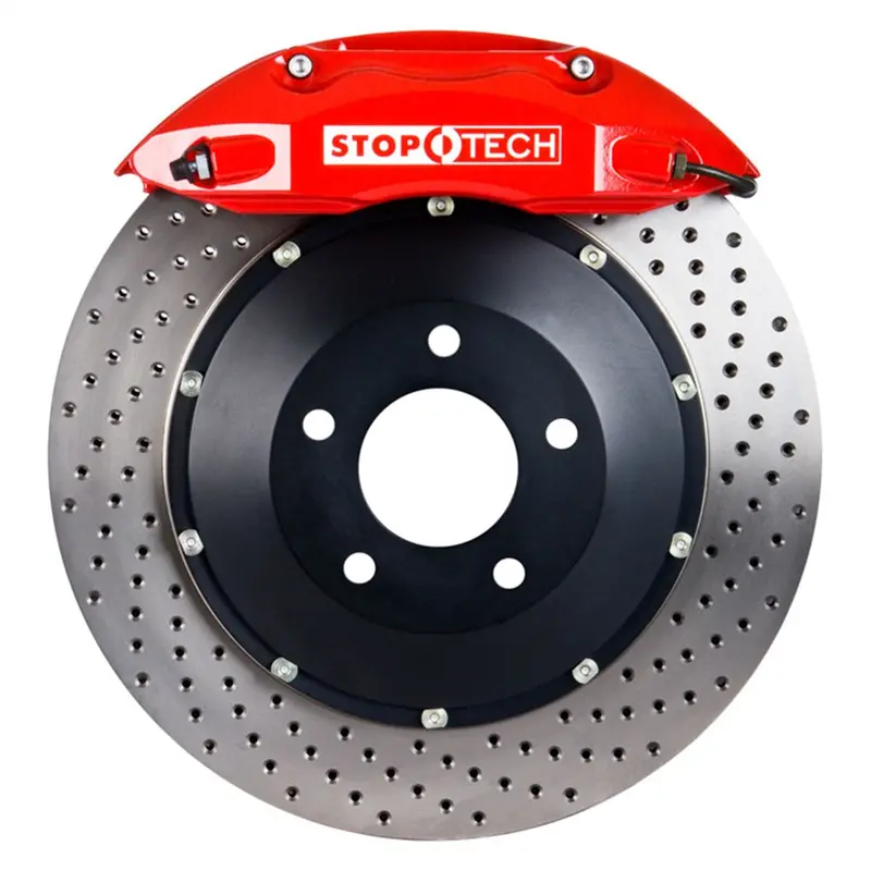 Stoptech 83.792.0047.72 Stoptech Big Brake Kit 2 Piece Rotor; Rear 1