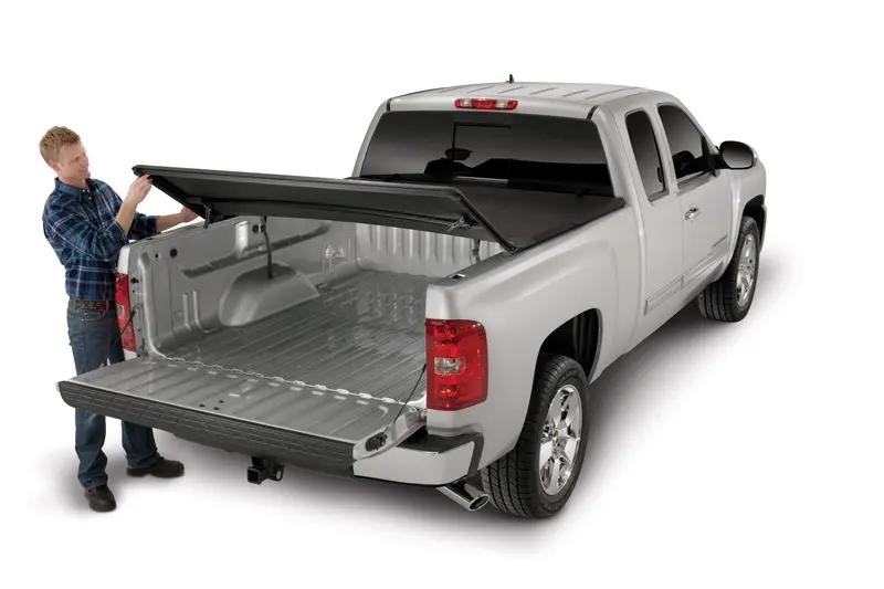 Trailfx Tfx2003 Soft Tri-Fold Truck Bed Cover – Vinyl With Aluminum Frame 1