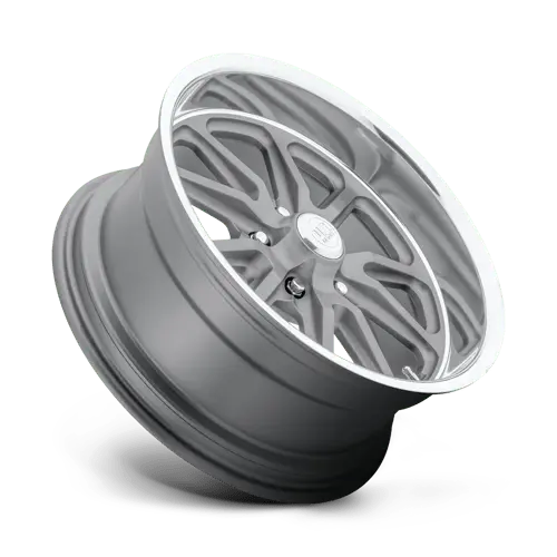 Us Mags U111 18X8 Inch Wheel – Matte Gunmetal Machined Finish, 5X4.75 Bolt Pattern, +1Mm Offset 1