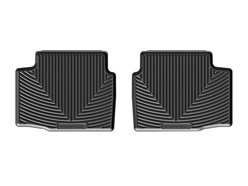 Weathertech W423 All-Weather Rear Floor Mats In Black 1