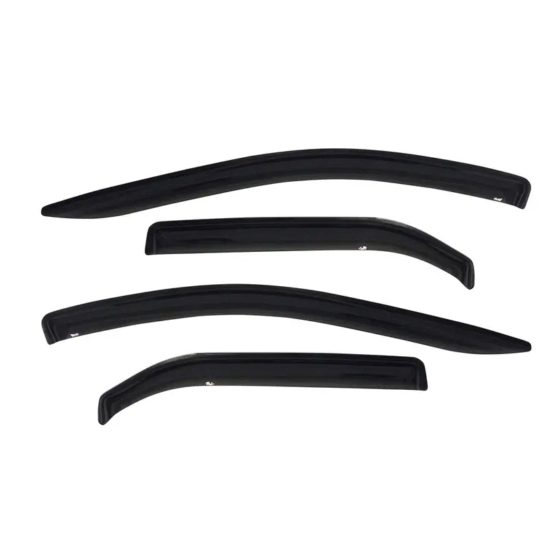 Westin 72-69496 Slim Wind Deflector; 4 Pc.; Smoke; 1