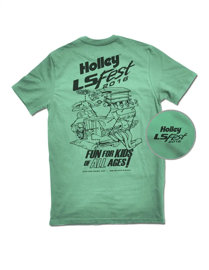 Holley 10078-Mdhol Official Ls Fest 2016 T-Shirt – Limited-Edition Event Apparel 1