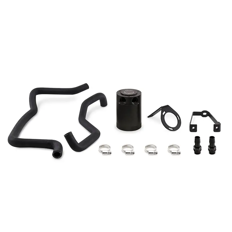 Mishimoto Mmbcc-Mop57-15Pbebk Direct-Fit Oil Catch Can Kit – Compatible With 2015+ Dodge Charger & Chrysler 300C 5.7L Hemi 1